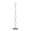 New Audrey gulvlampe, messing/opal Messinglamper|Hvide Lamper