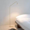 Outlet Austere gulvlampe, messing Messinglamper|Standerlamper