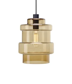 Online Axle pendel glasskærm large, new brown Lampeskærme|Glas Lamper