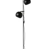 New BALL DOUBLE gulvlampe, mat sort Standerlamper|Gulvlamper
