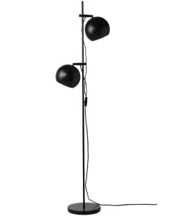 New BALL DOUBLE gulvlampe, mat sort Standerlamper|Gulvlamper