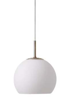 Discount Ball Glass pendel Ø18, opal hvid Hvide Lamper|Glas Lamper