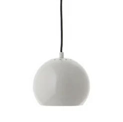 Best Ball pendel Ø18, blank grå (limited) Spisebordslamper|Lamper Til Sofabord