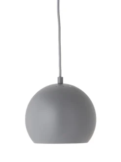 Clearance Ball pendel Ø18, lysegrå Spisebordslamper|Lamper Til Sofabord