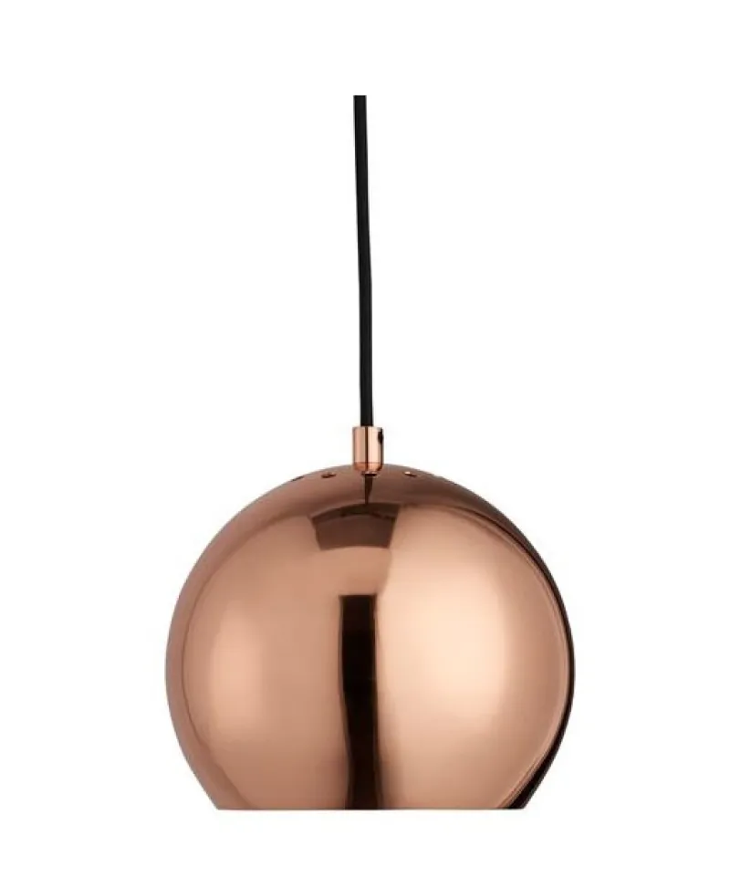 Clearance Ball Pendel Ø18, massiv kobber Spisebordslamper|Kobberlamper