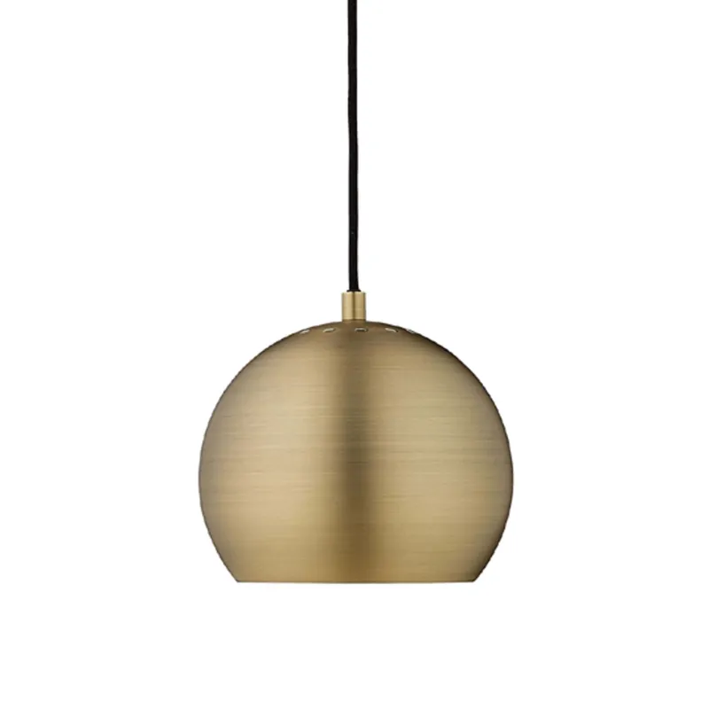 Sale Ball pendel Ø18, mat antik messing Messinglamper|Spisebordslamper