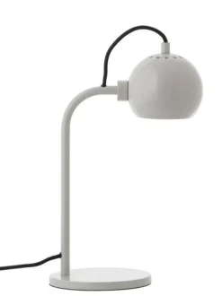 Ball Single bordlampe, blank pale grey Skrivebordslamper|Stue Lamper