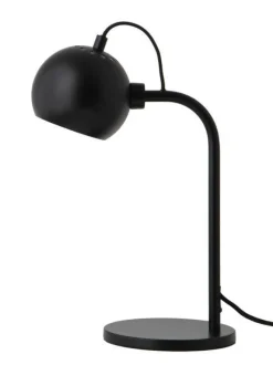 Hot Ball Single bordlampe, mat sort Skrivebordslamper|Stue Lamper