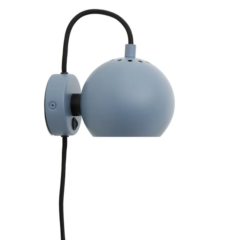 New Ball væglampe, mat citadel blue Børn Soveværelseslamper|Lamper Til Børneværelset