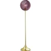 Clearance Ballroom Floor - Gulvlampe, Purple Glas Lamper|Standerlamper