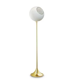 Clearance Ballroom Floor - Gulvlampe, white snow Glas Lamper|Standerlamper