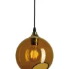 Hot Ballroom pendel XL, amber Glas Lamper|Glas Lamper