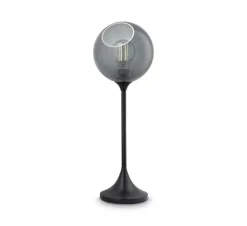 Outlet Ballroom Table, Smoke Glas Lamper|Bordlamper
