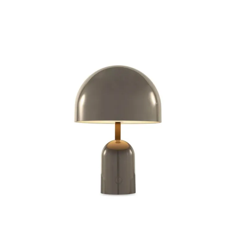 New Bell Portable bordlampe / batterilampe, taupe Transportable Lamper|Lamper Til Sofabord