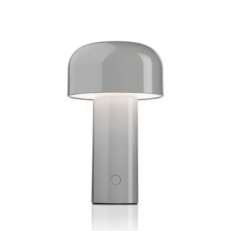 Best Bellhop Batteri Bordlampe, Grå Børn Transportable Lamper|Lamper Til Sofabord