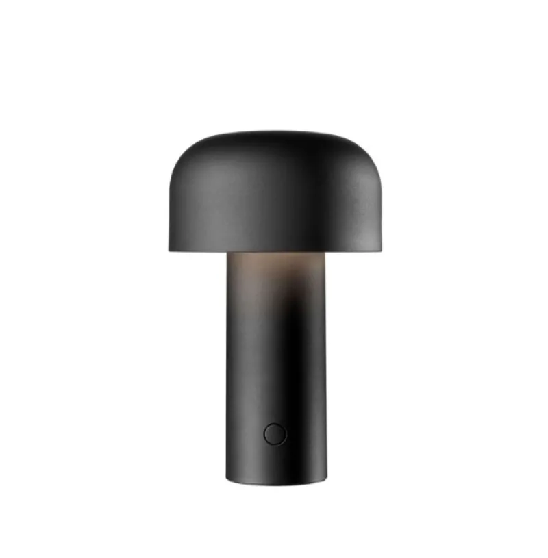 Bellhop Batteri Bordlampe, mat sort Transportable Lamper|Lamper Til Sofabord