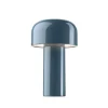 Online Bellhop Batteri Bordlampe, Blå/grå Transportable Lamper|Lamper Til Sofabord