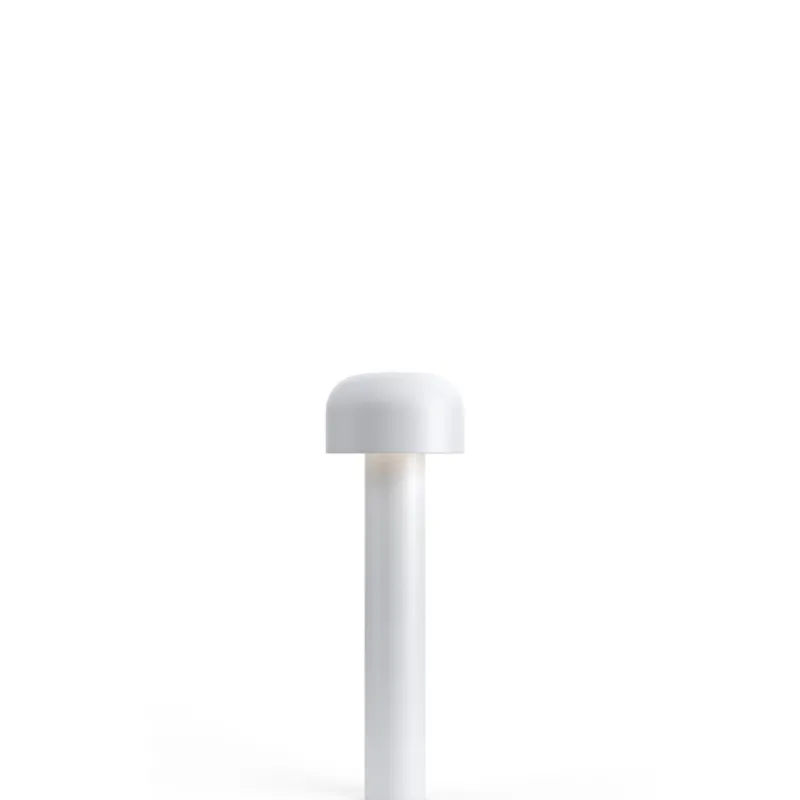 Discount Bellhop Bollard H380 udendørs gulvlampe, hvid Hvide Lamper|Standerlamper