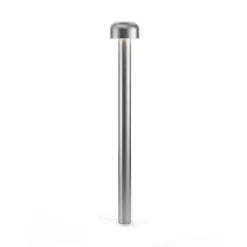 New Bellhop Bollard H850 udendørs gulvlampe, rustfrit stål Standerlamper|Udendørslamper