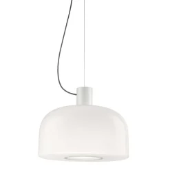 Sale Bellhop Glas S2 pendel, hvid Hvide Lamper|Glas Lamper