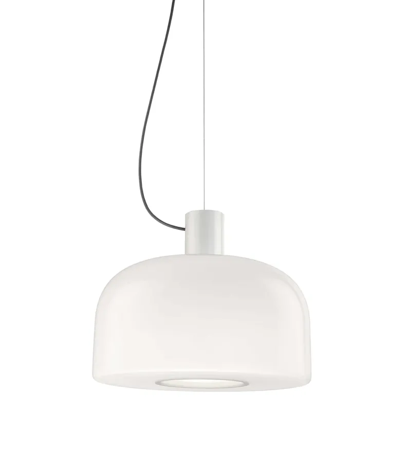 Sale Bellhop Glas S2 pendel, hvid Hvide Lamper|Glas Lamper