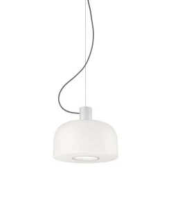 Sale Bellhop Glas S1 pendel, hvid Hvide Lamper|Glas Lamper