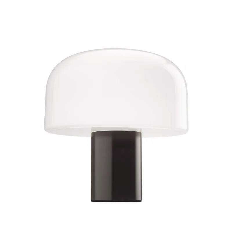 Outlet Bellhop Glas T bordlampe, cioko Hvide Lamper|Glas Lamper