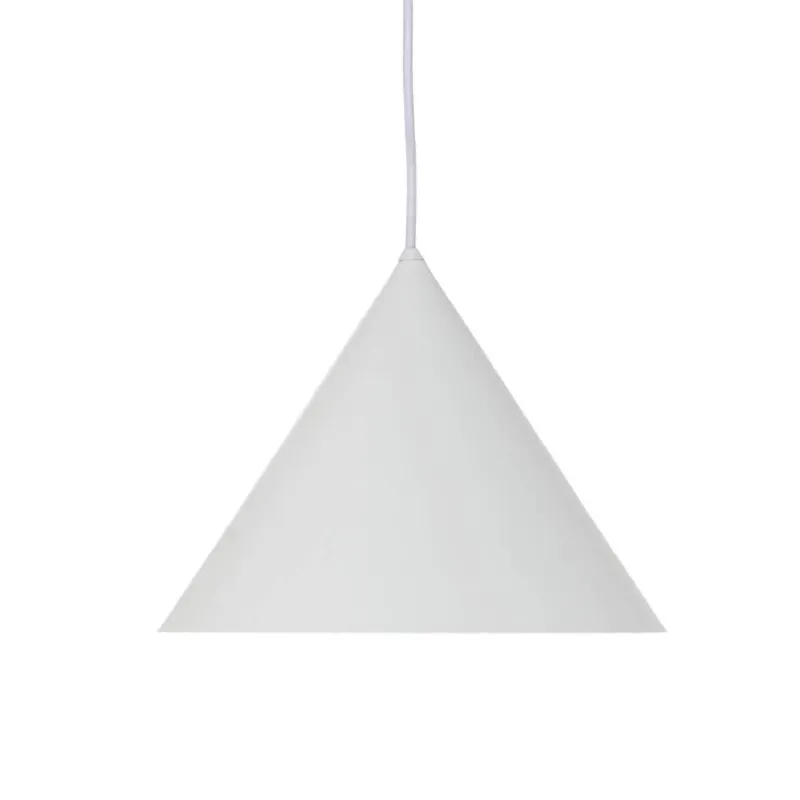 Discount Benjamin pendel Ø46, mat hvid Hvide Lamper|Spisebordslamper