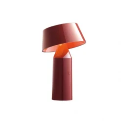 Best Bicoca Batterilamper / Bordlampe, vinrød Transportable Lamper|Lamper Til Sofabord