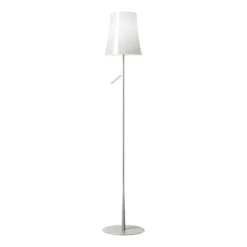 Clearance Birdie Lettura/Gulvlampe, on/off, hvid Hvide Lamper|Standerlamper
