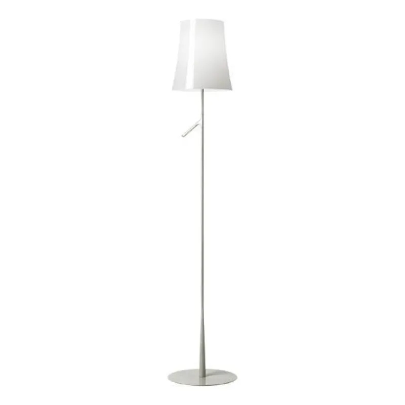 Clearance Birdie Lettura/Gulvlampe, on/off, hvid Hvide Lamper|Standerlamper