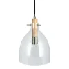 Discount Bistro D30 pendel, klar/eg/messing Messinglamper|Lamper I Træ