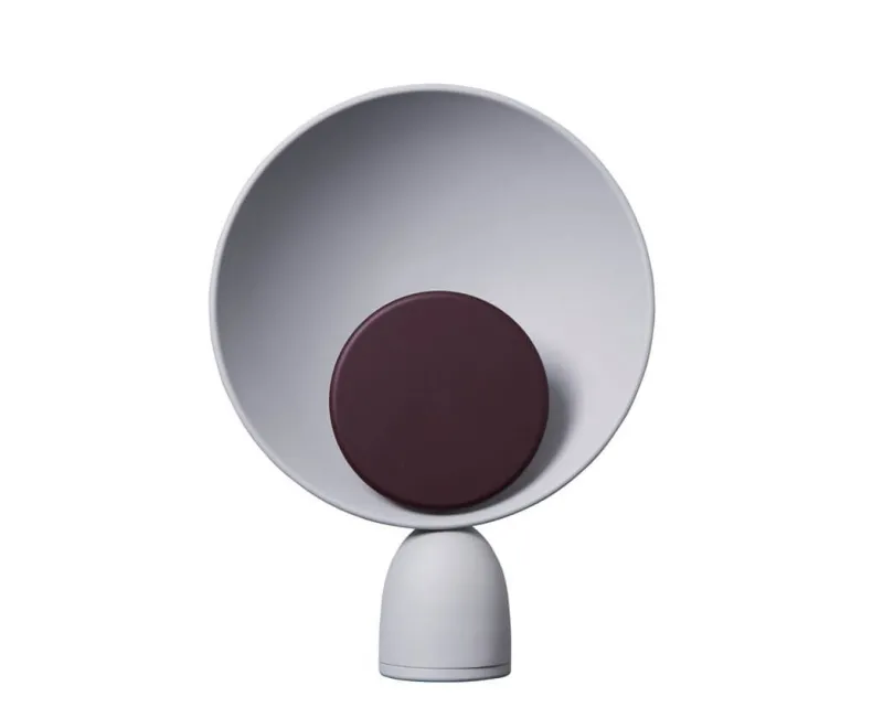 Blooper bordlampe, askegrå/figen lilla Lamper Til Sofabord|Lamper Til Reol