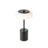 Discount Blossi bordlampe / batterilampe mini portable, sort/opal Transportable Lamper|Skrivebordslamper