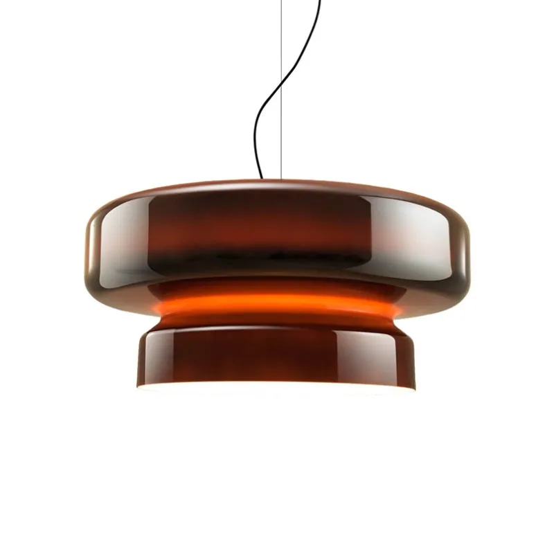 Discount Bohemia 84 LED pendel, orange Orange Lamper|Glas Lamper