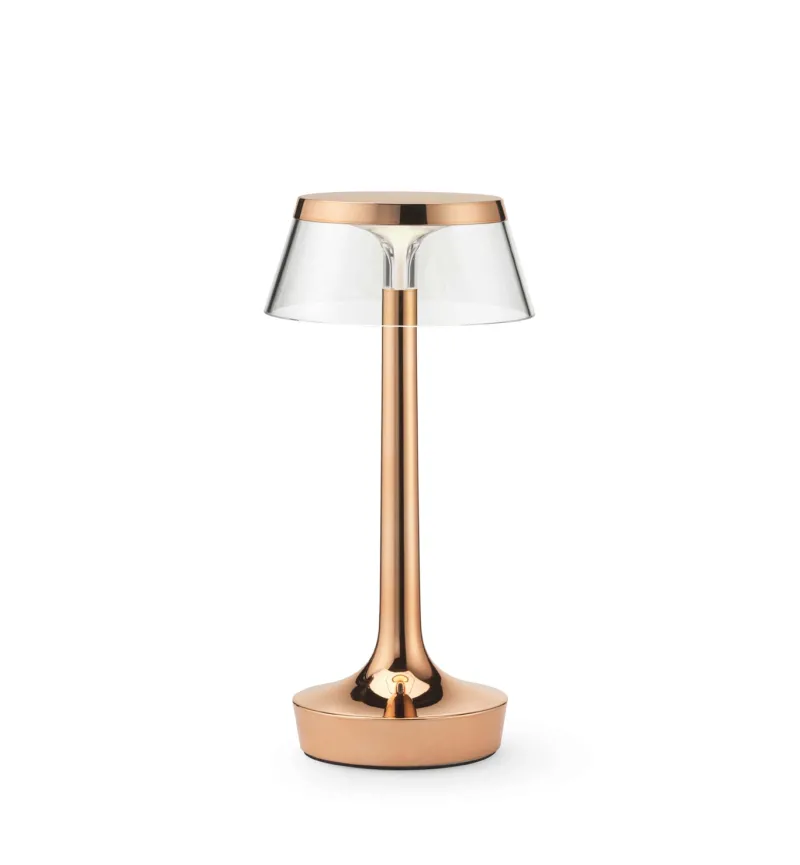 Online Bon Jour Unplugged batterilampe / bordlampe, kobber Kobberlamper|Transportable Lamper