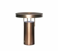 Online BringMe Portable bordlampe / batterilampe, bruneret messing Messinglamper|Transportable Lamper