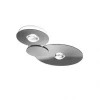 Online Bugia Double Loftlampe, Krom Krom Lamper|Kontorlamper
