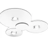 Outlet Bugia Triple loftlampe, hvid Hvide Lamper|Stue Lamper