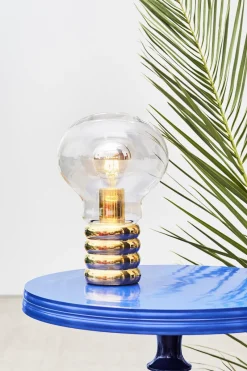 Outlet Bulb bordlampe, messing Messinglamper|Bordlamper