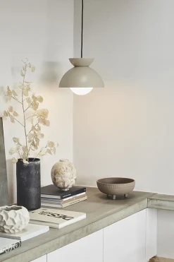 Outlet Butterfly pendel Ø29, mat tan grey Spisebordslamper|Hængelamper