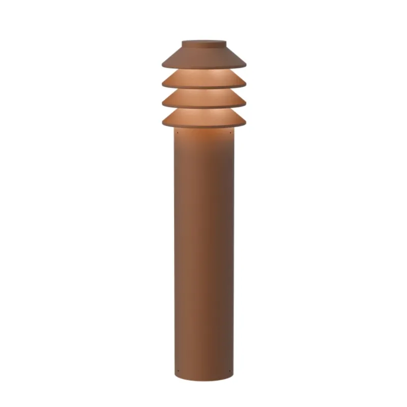 Discount Bysted høj garden Pullert anker u/adapter, corten Standerlamper|Havelamper