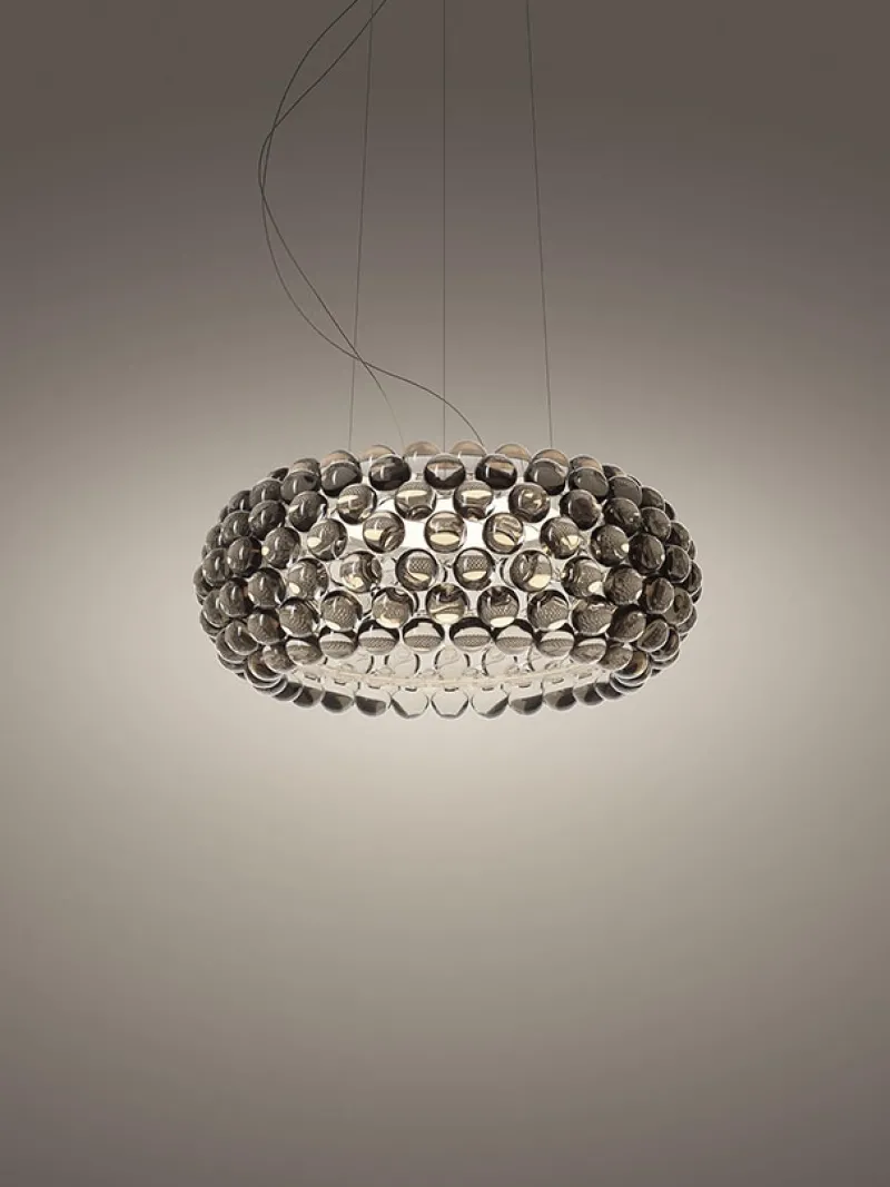 Hot Caboche Plus Media LED pendel MyLight, grå Glas Lamper|Stue Lamper