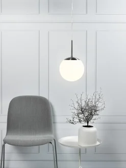 New Cafe 15 pendel E27, opal Glas Lamper|Spisebordslamper
