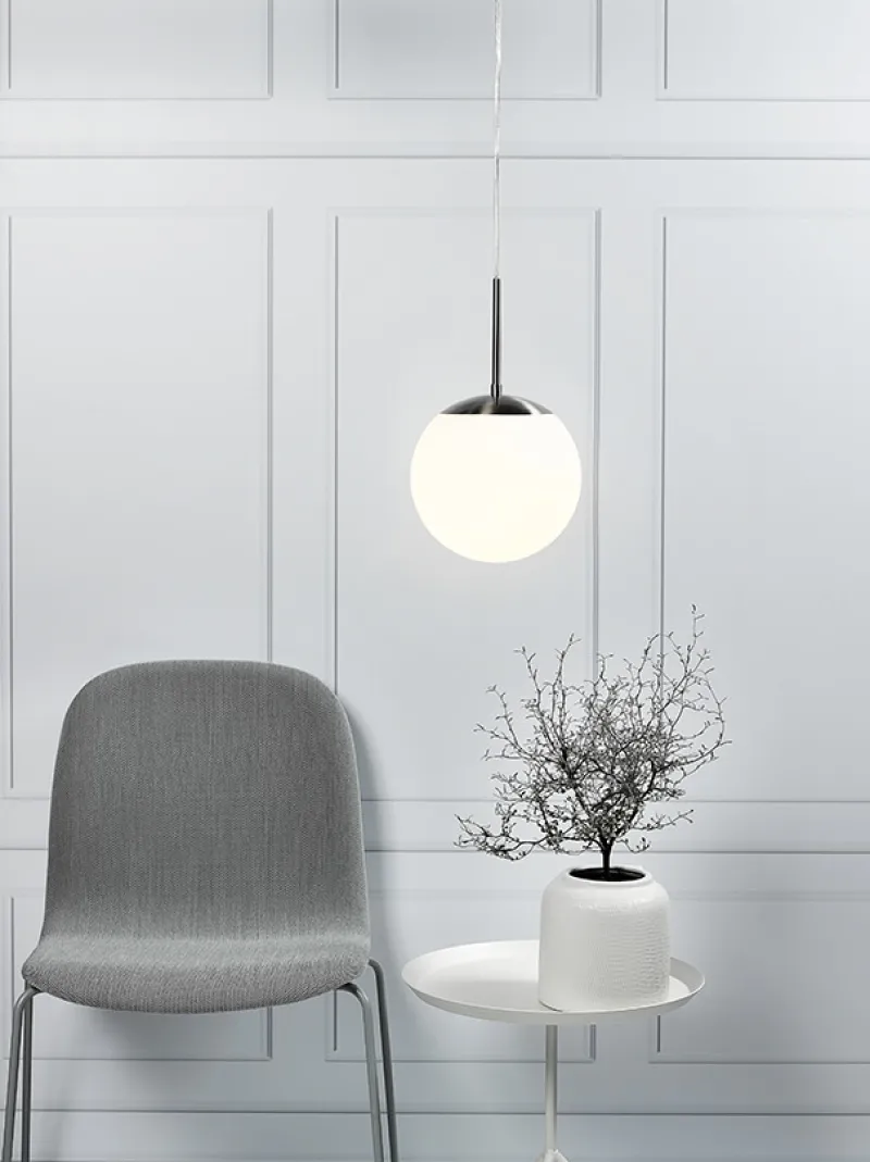 New Cafe 15 pendel E27, opal Glas Lamper|Spisebordslamper