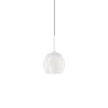 Outlet Cage Pendel small, Hvid/Hvid Glas Lamper|Spisebordslamper