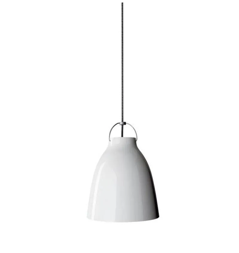 Sale Caravaggio Pendel hvid P1 Spisebordslamper|Kontorlamper
