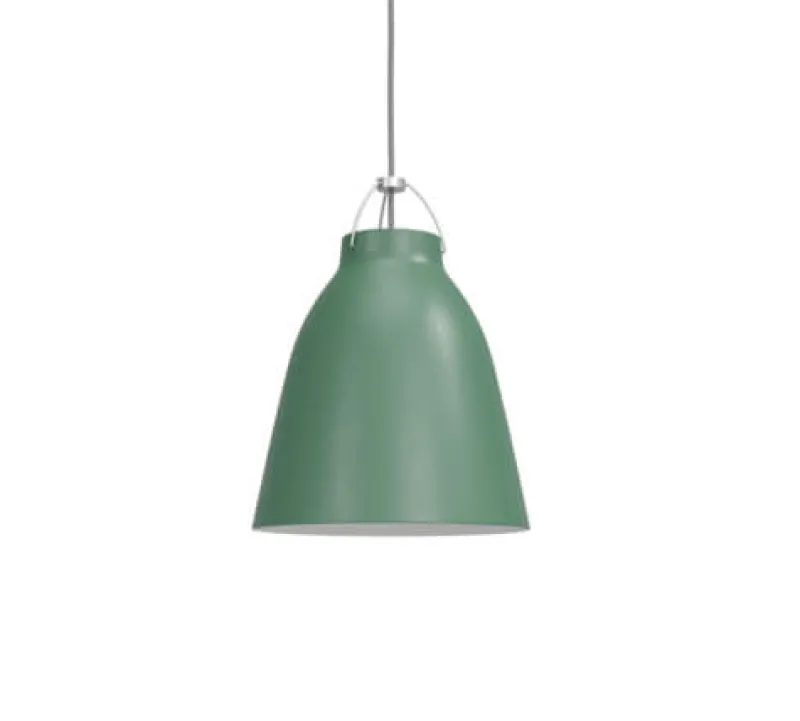 Clearance Caravaggio Pendel mat patina grøn P2 Spisebordslamper|Hængelamper