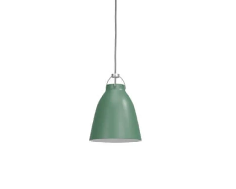 New Caravaggio Pendel mat patina grøn P1 Spisebordslamper|Hængelamper