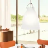 Caravaggio Pendel opal P3 Hvide Lamper|Spisebordslamper